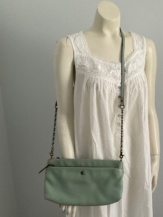 Elliot Lucca Handbags - Elliott Lucca leather crossbody,green.
